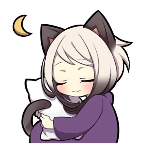😴 Стикер «Сиамский котёнок» для Telegram