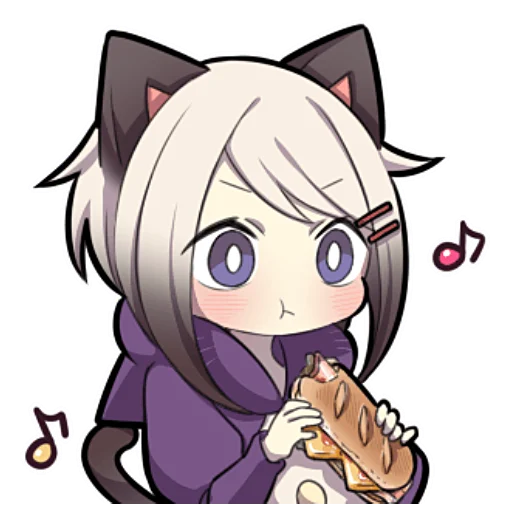 😋 Стикер «Сиамский котёнок» для Telegram