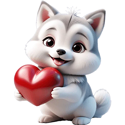 😍 Стикер «Сибирские хаски» для Telegram