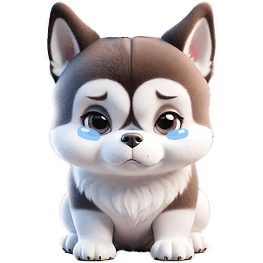 😩 Стикер «Сибирские хаски» для Telegram
