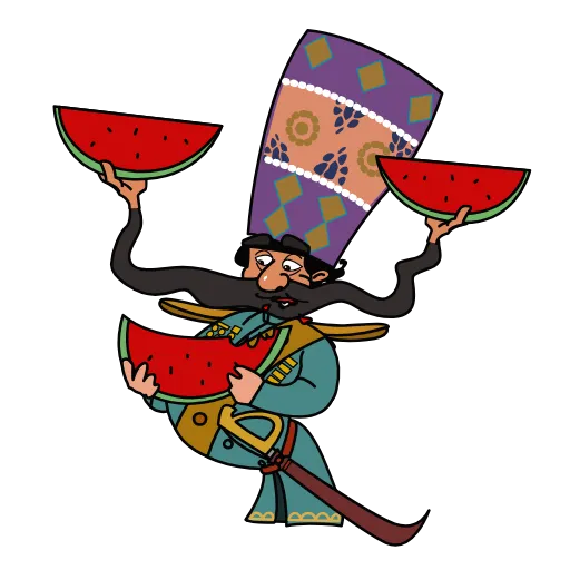 🍉 Стикер «SibilShah» для Telegram