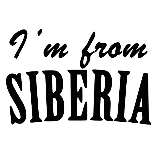 ❄️ Эмодзи «Im from Siberia» для Telegram