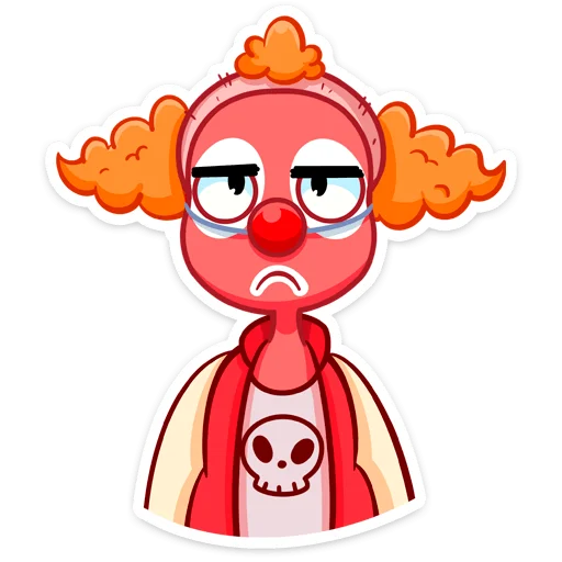 🤡 Стикер «Сид» для Telegram
