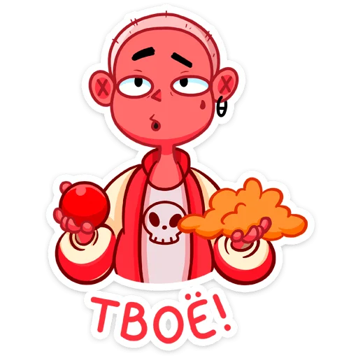 🤡 Стикер «Сид» для Telegram