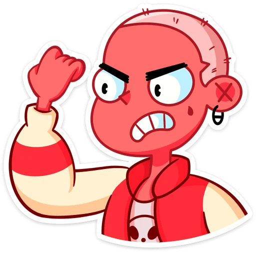 😡 Стикер «Сид» для Telegram
