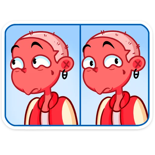 😶 Стикер «Сид» для Telegram
