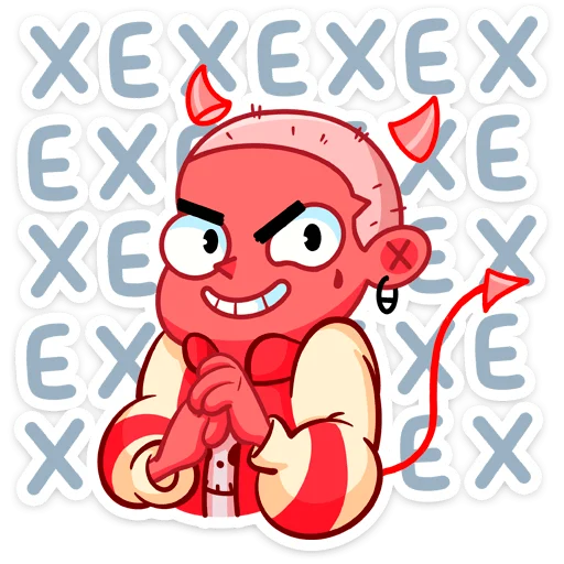 😈 Стикер «Сид» для Telegram