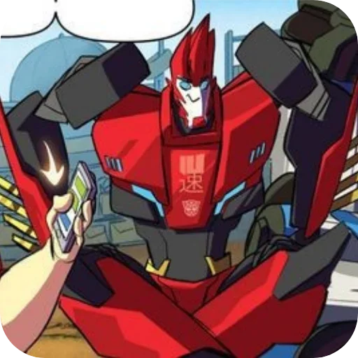 🏎 Стикер «Sideswipe» для Telegram
