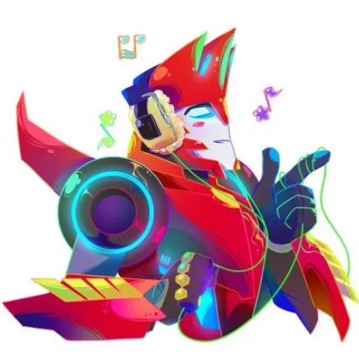 🏎 Стикер «Sideswipe» для Telegram