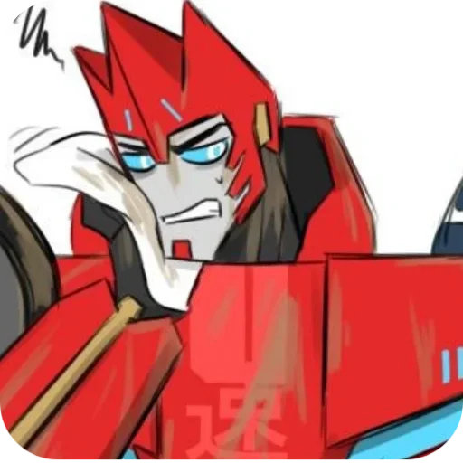 🏎 Стикер «Sideswipe» для Telegram