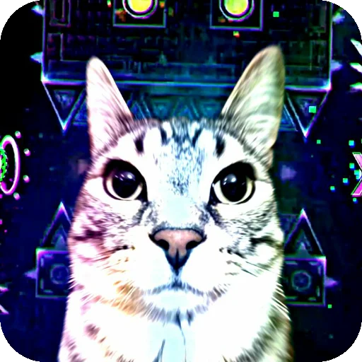 🐱 Стикер «Сидим не рыпаемся» для Telegram