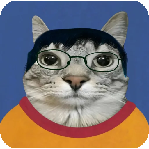 🐱 Стикер «Сидим не рыпаемся» для Telegram