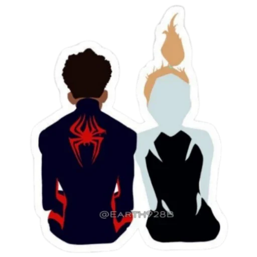 ⚪ Стикер «Spider verse» для Telegram