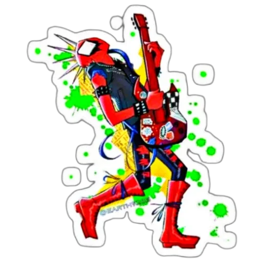 🟢 Стикер «Spider verse» для Telegram