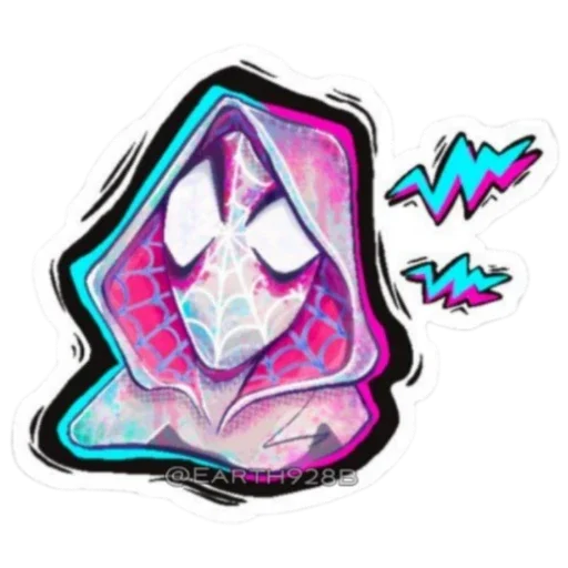 ⚪ Стикер «Spider verse» для Telegram