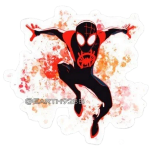 ⚫ Стикер «Spider verse» для Telegram