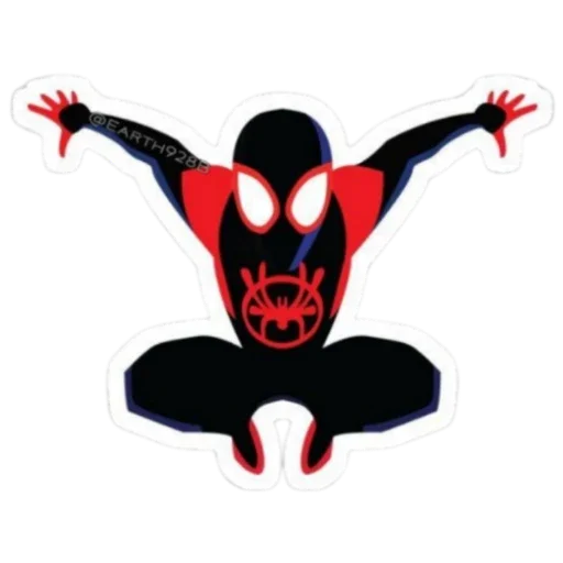⚫ Стикер «Spider verse» для Telegram