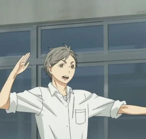🖱 Стикер «sugawara koushi» для Telegram
