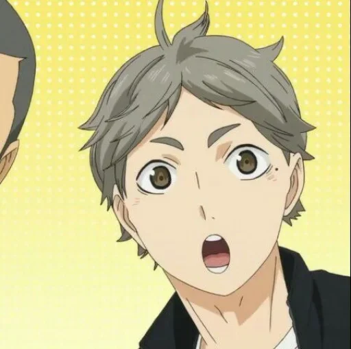 🖱 Стикер «sugawara koushi» для Telegram