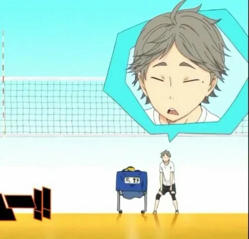 🖱 Стикер «sugawara koushi» для Telegram