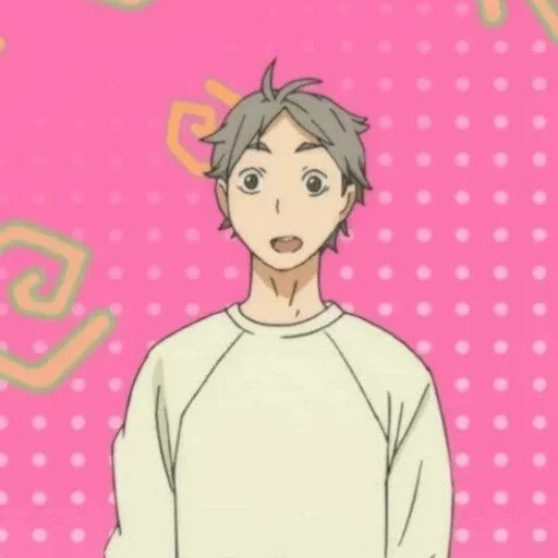 🖱 Стикер «sugawara koushi» для Telegram