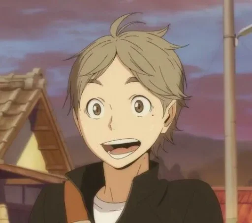🖱 Стикер «sugawara koushi» для Telegram