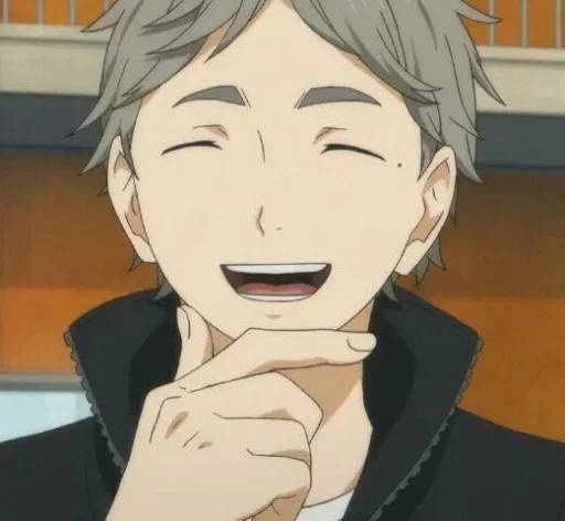 🖱 Стикер «sugawara koushi» для Telegram
