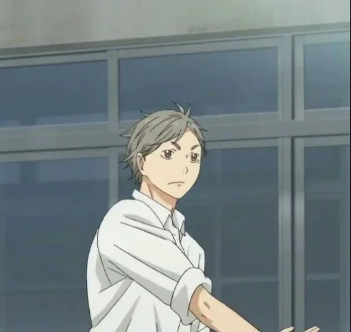 🖱 Стикер «sugawara koushi» для Telegram