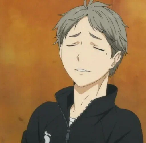 🔭 Стикер «sugawara koushi» для Telegram