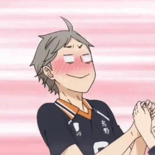 🖱 Стикер «sugawara koushi» для Telegram