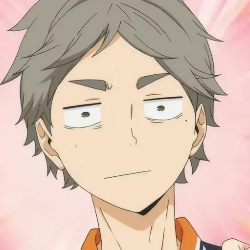 🖱 Стикер «sugawara koushi» для Telegram