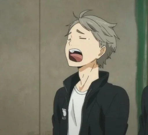 🖱 Стикер «sugawara koushi» для Telegram