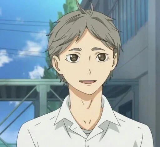 🖱 Стикер «sugawara koushi» для Telegram