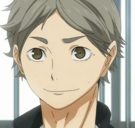 🖱 Стикер «sugawara koushi» для Telegram