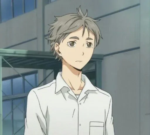 🖱 Стикер «sugawara koushi» для Telegram