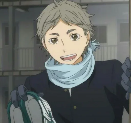 🖱 Стикер «sugawara koushi» для Telegram