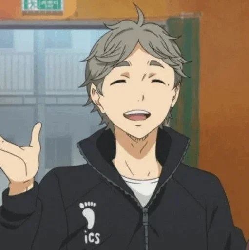 🖱 Стикер «sugawara koushi» для Telegram