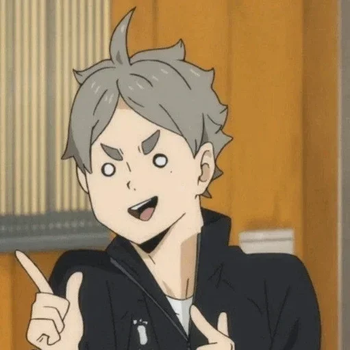 🖱 Стикер «sugawara koushi» для Telegram