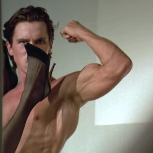 🔞 Стикер «American Psycho Американский психопат» для Telegram