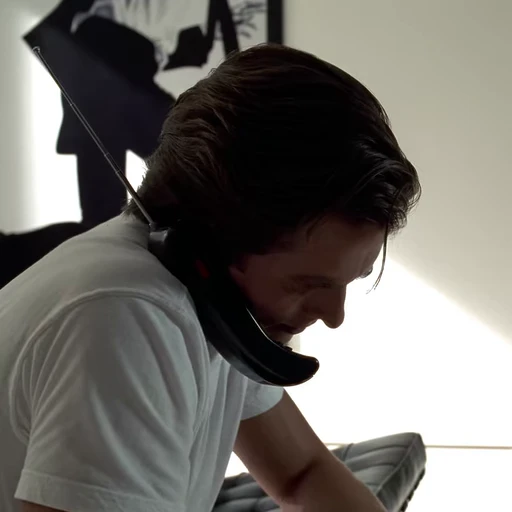 📞 Стикер «American Psycho Американский психопат» для Telegram