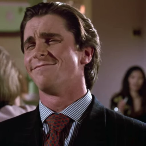 Стикерпак American Psycho Американский психопат для Telegram