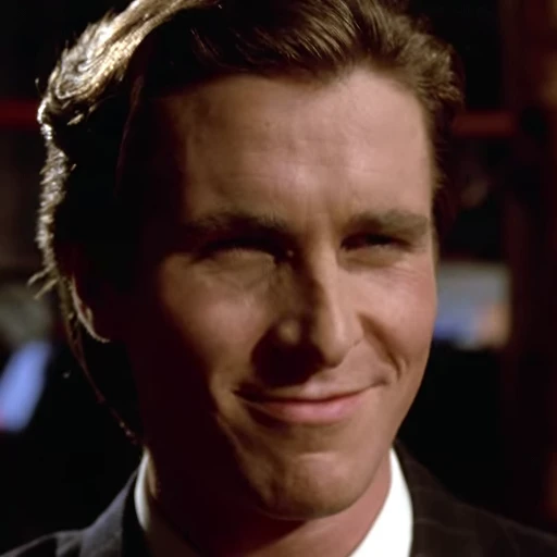 😎 Стикер «American Psycho Американский психопат» для Telegram