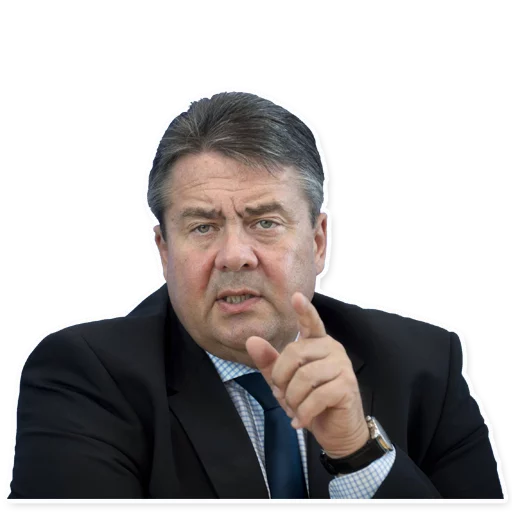 👉 Стикер «Sigmar Gabriel» для Telegram