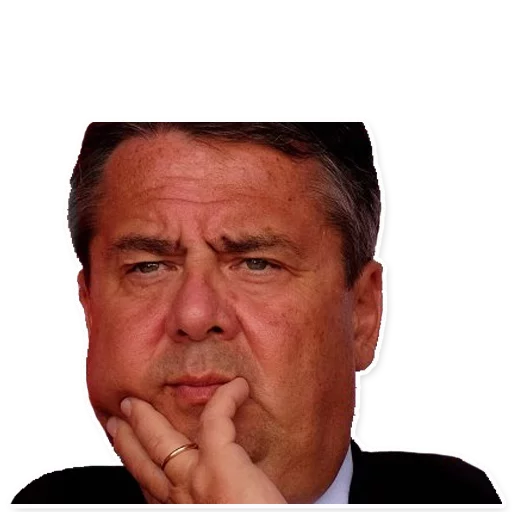 🤔 Стикер «Sigmar Gabriel» для Telegram