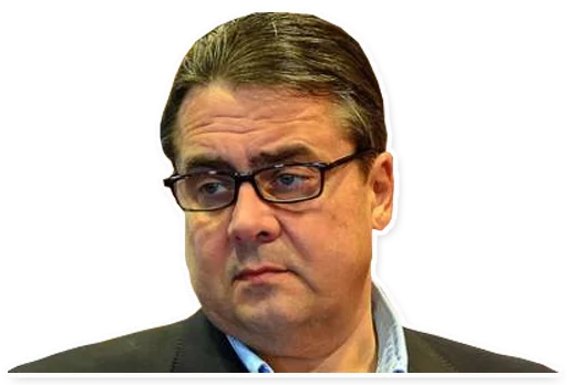 🤓 Стикер «Sigmar Gabriel» для Telegram