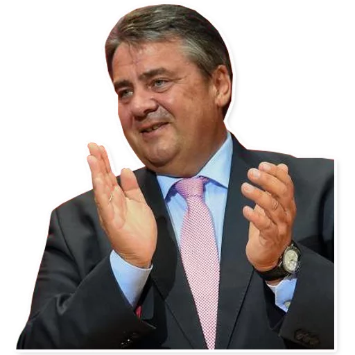 👏 Стикер «Sigmar Gabriel» для Telegram