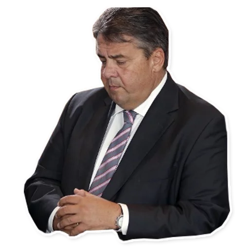 😴 Стикер «Sigmar Gabriel» для Telegram