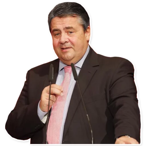 😏 Стикер «Sigmar Gabriel» для Telegram