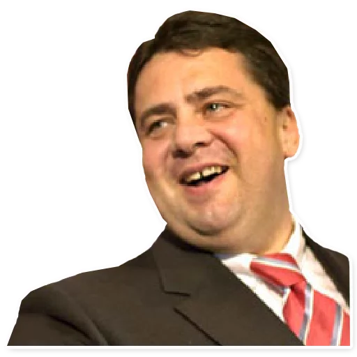 😄 Стикер «Sigmar Gabriel» для Telegram