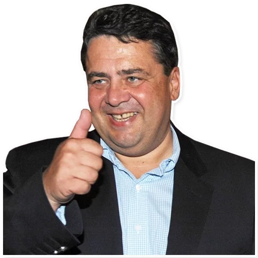 👍 Стикер «Sigmar Gabriel» для Telegram